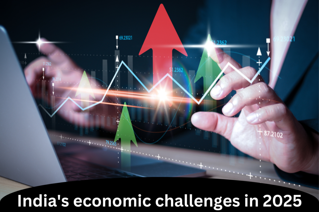 India must navigate challenges such as inflation, global uncertainty, and infrastructure gaps to sustain its growth momentum.