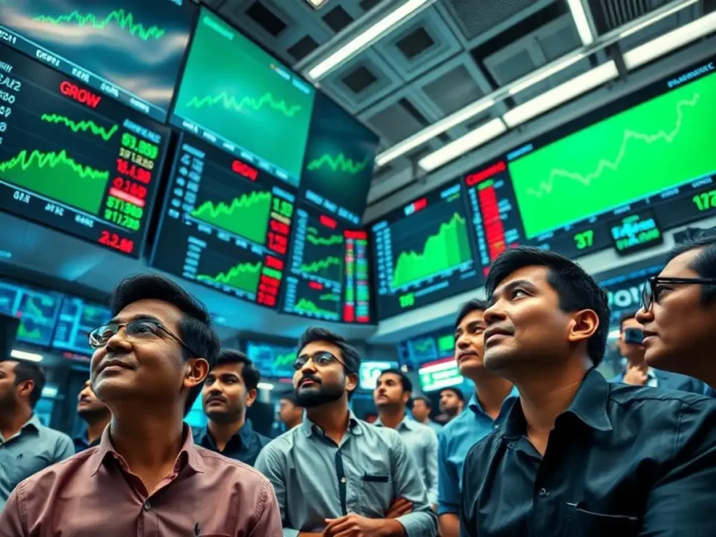 It signals rising market confidence, strong liquidity, and expectations of continued economic growth