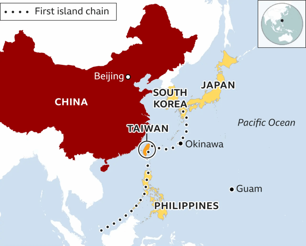 Taiwan’s central role in regional and global tensions.