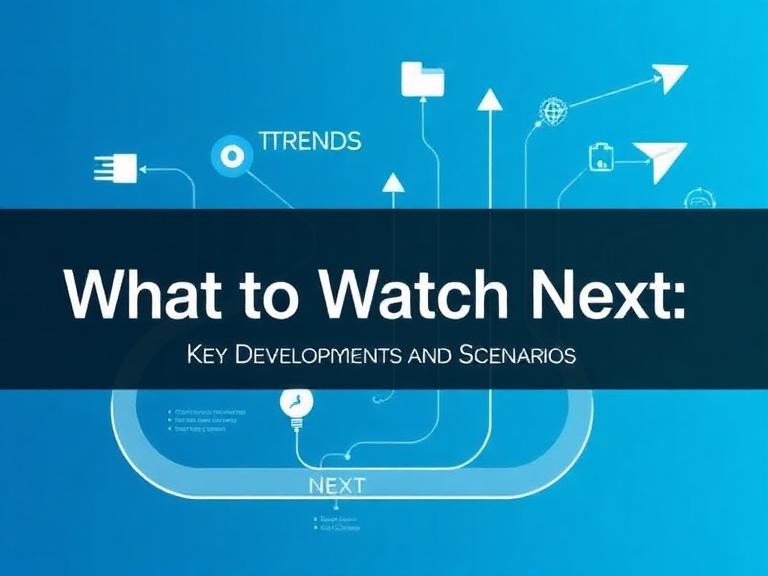 Upcoming trends and important future events to follow.