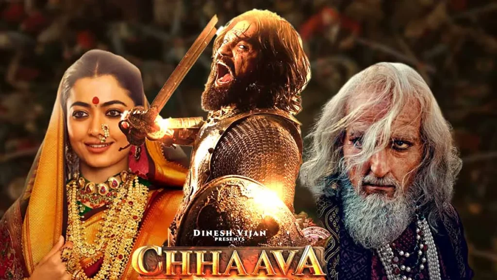 Chhaava makes its mark among the Top 10 Highest-Grossing Indian Movies of 2025, breaking box office records and winning hearts.