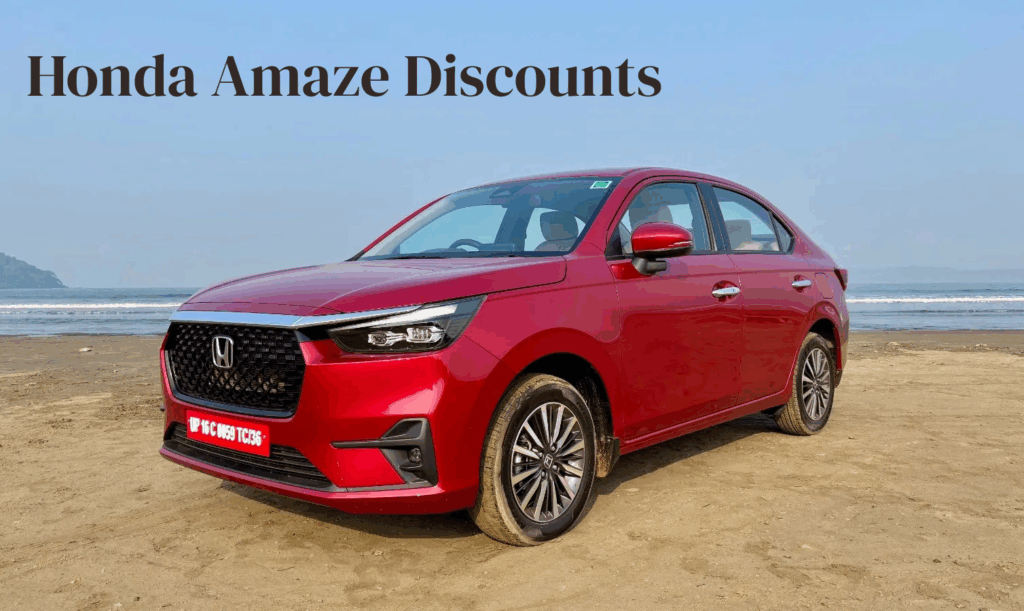 Honda Amaze available with discounts up to Rs 89,000 in December 2025