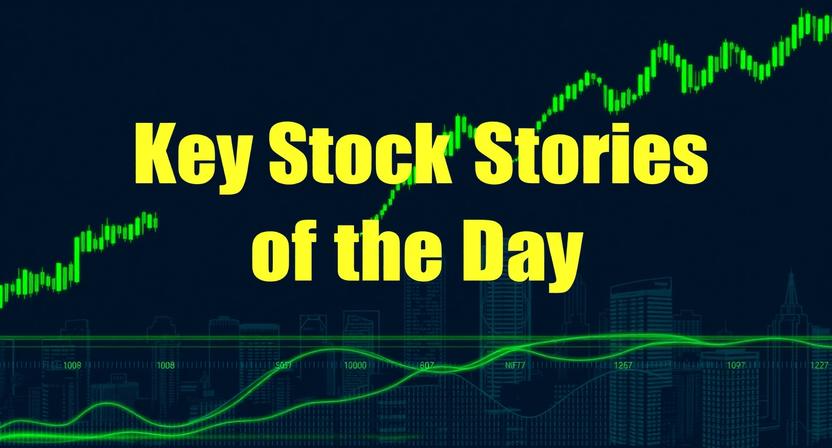 Key stock stories of the day highlighting Vedanta, DIC India, IndiGo, and Embassy REIT performance