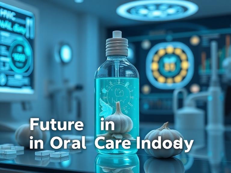 Garlic-based products could inspire new natural, chemical-free oral care solutions.