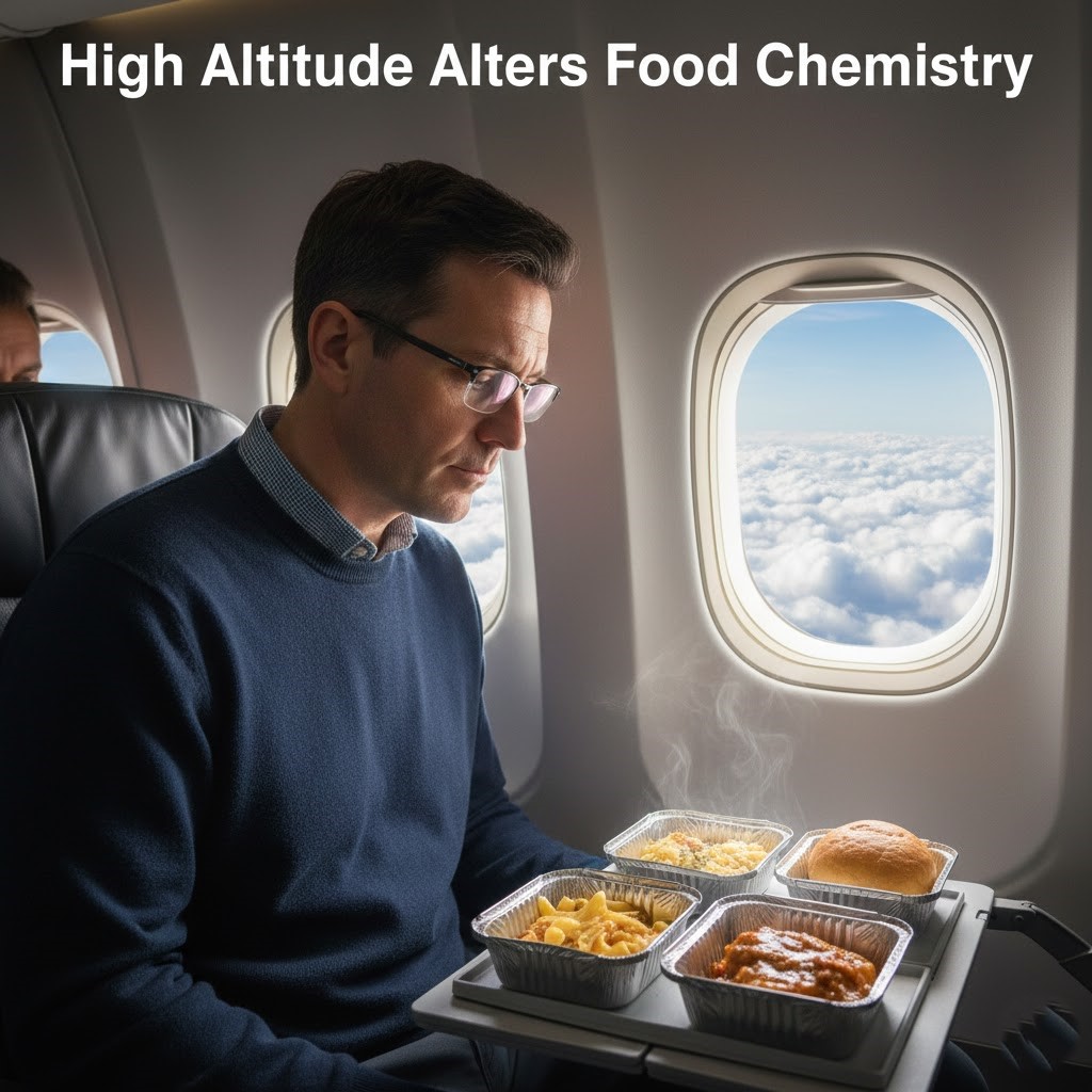 Pressure and temperature changes affect moisture, aroma, and seasoning.