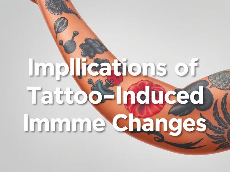 Tattoo ink may cause ongoing immune activity over time.