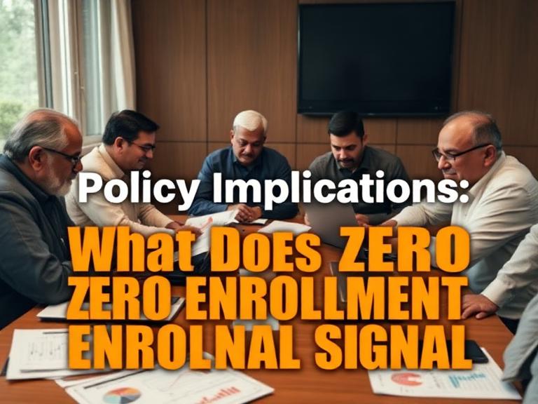 Zero enrollment signals the need for better planning, support, and transition strategies.