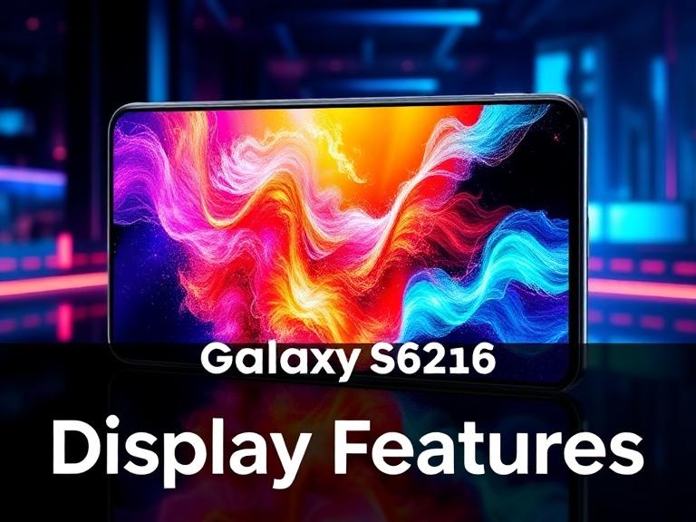 Vibrant, high‑refresh‑rate display with edge‑to‑edge AMOLED panel for sharp visuals and smooth performance.