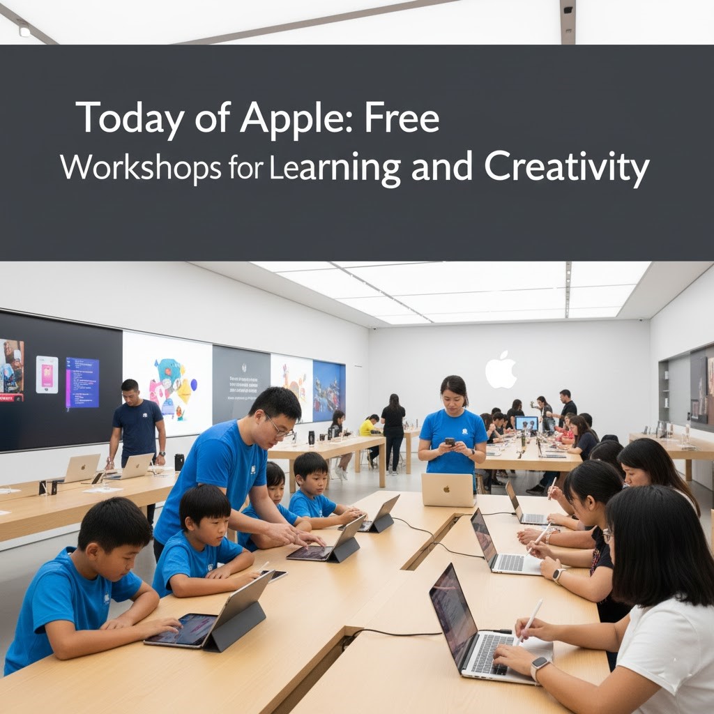 Join free workshops to learn, create, and explore skills using Apple devices.