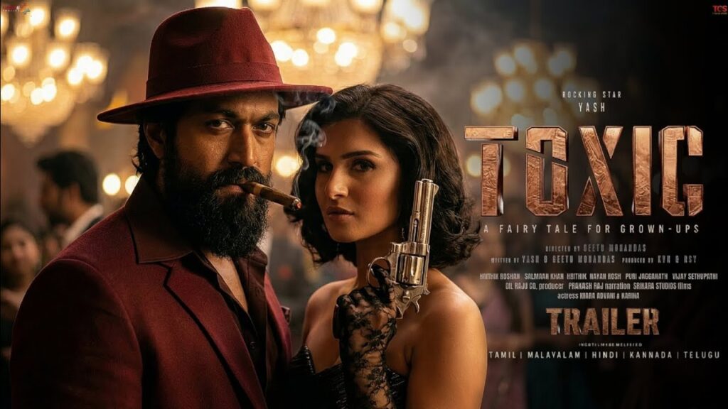 Cinematic style and narrative hints revealed in Daddy’s Back: Yash’s Toxic teaser promises high-octane action