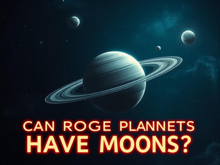 Rogue planet with one or two small orbiting moons.