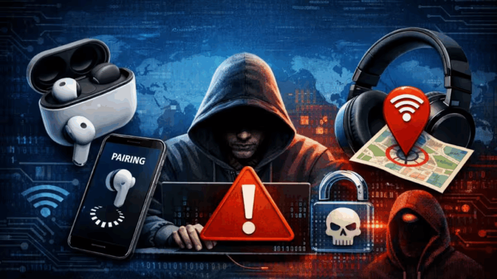 Earbuds can be hacked