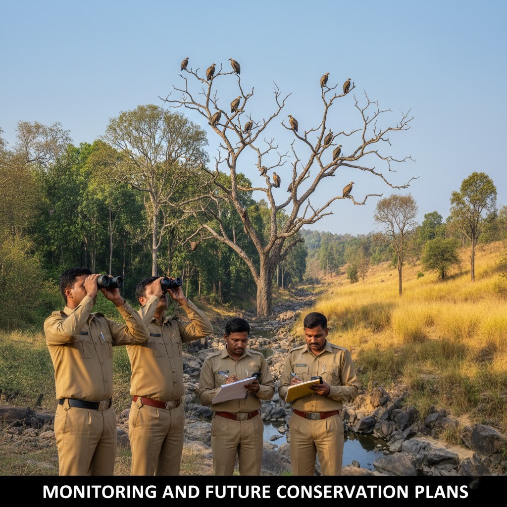 Endangered Indian Vultures Released in Maharashtra Tiger Reserve