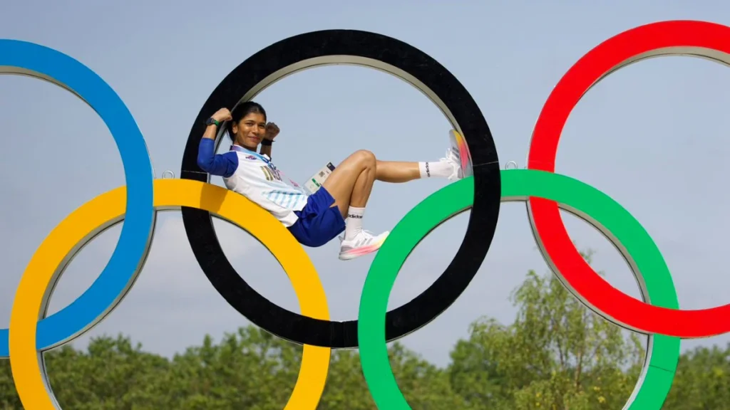 Manu Bhaker Olympic Shooter
