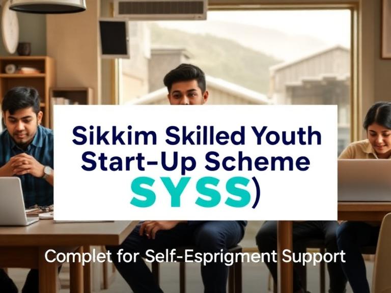 Sikkim Skilled Youth Start-Up Scheme overview for self employment support