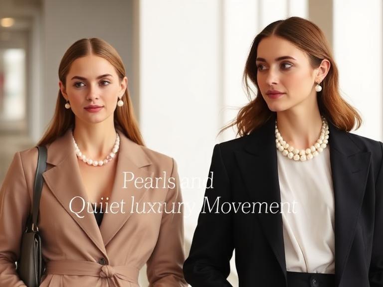 Pearls fashion trend 2026 quiet luxury