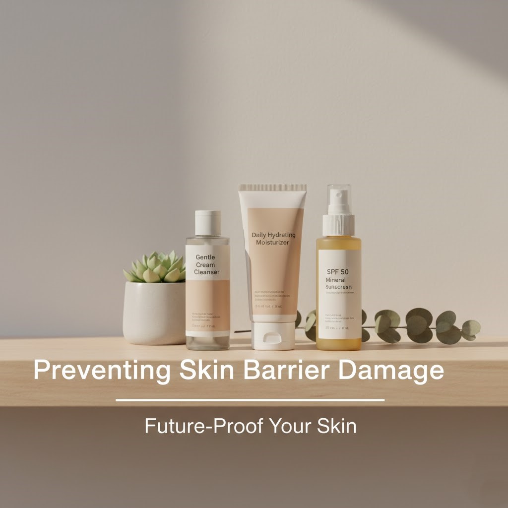 Preventing skin barrier damage with simple skincare habits