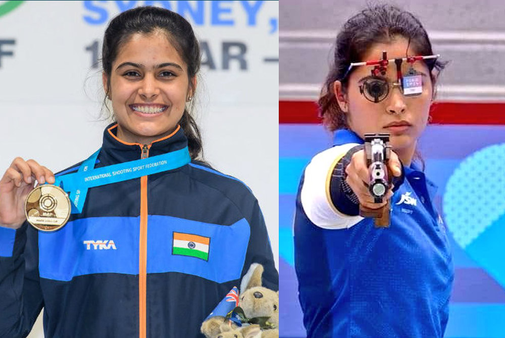 Manu Bhaker Training Pistol