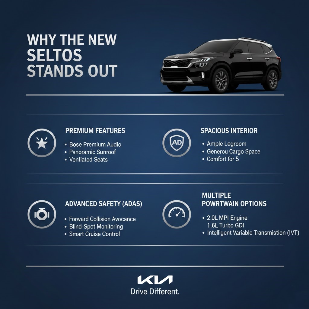 Why the New Kia Seltos Stands Out