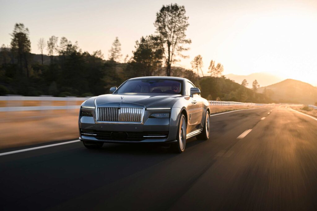 Rolls-Royce electric SUV 2026 exterior showcases modern luxury design with familiar brand cues and refined styling.