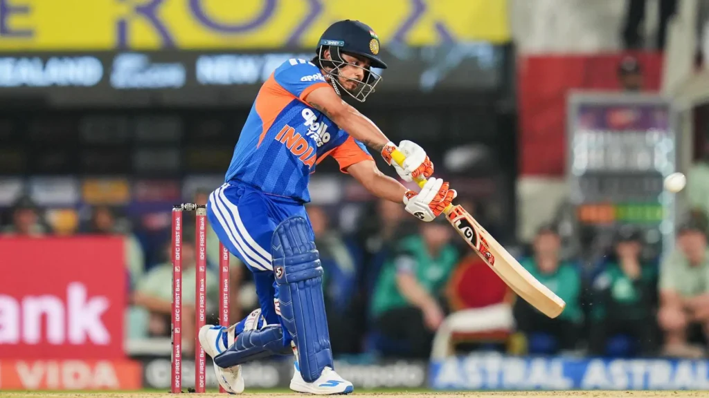 Ishan Kishan T20 World Cup 2026 powerplay: Kishan combines smart shot selection with aggressive hitting, executing a calculated attack to maximize India’s early overs.