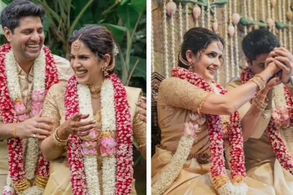 Samyuktha Shan Marries Ex-CSK Player Anirudha Srikkanth.