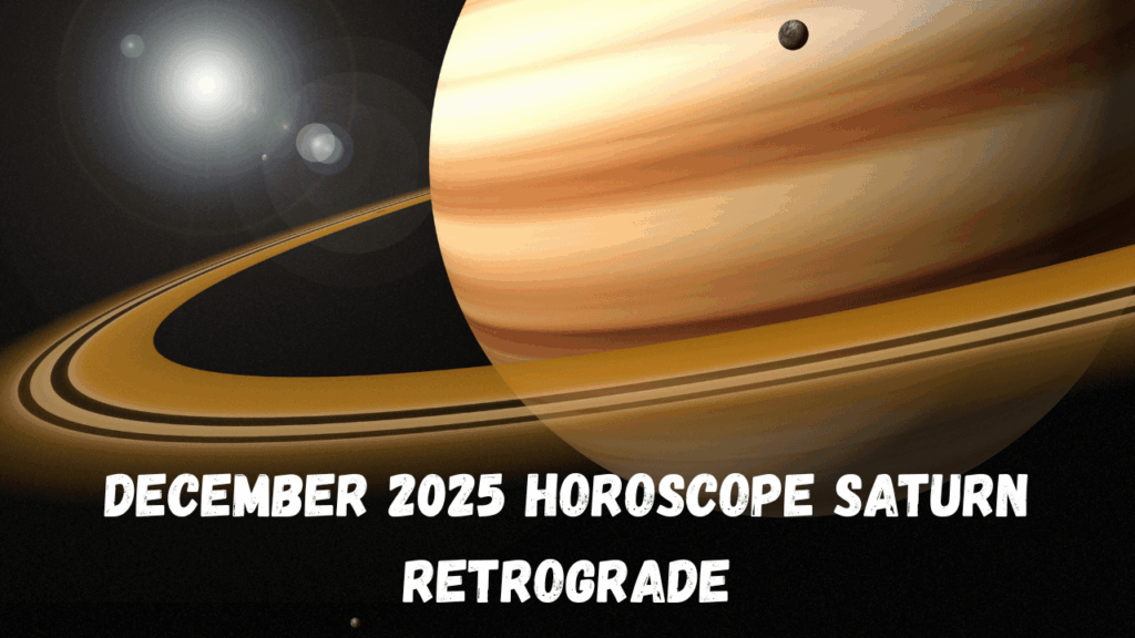 December 2025’s Saturn retrograde urges all zodiac signs to seek closure, reflect deeply, and end the year with insight and growth.
