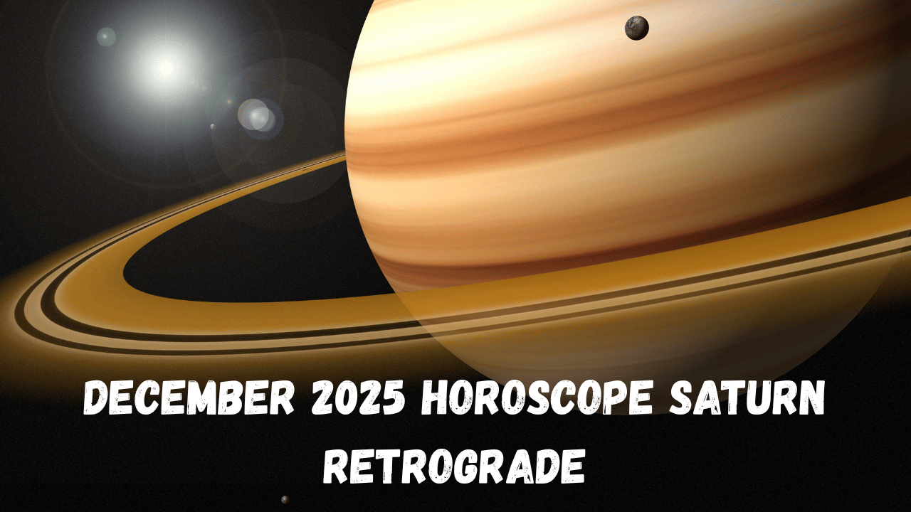 December 2025’s Saturn retrograde urges all zodiac signs to seek closure, reflect deeply, and end the year with insight and growth.