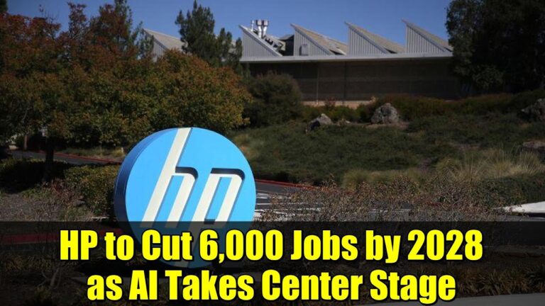 HP Announces Massive Workforce Reduction of Up to 6,000 Jobs by 2028 as It Accelerates AI Transformation