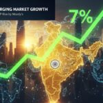 Moody’s predicts India will lead emerging markets in 2025 with a 7% GDP growth, highlighting strong economic momentum.