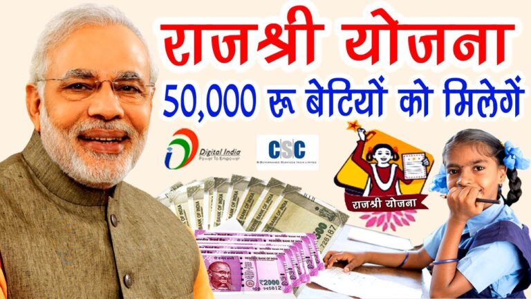 Rajasthan’s Mukhyamantri Rajshri Yojana: Promoting Education, Health, and Equality for the Girl Child