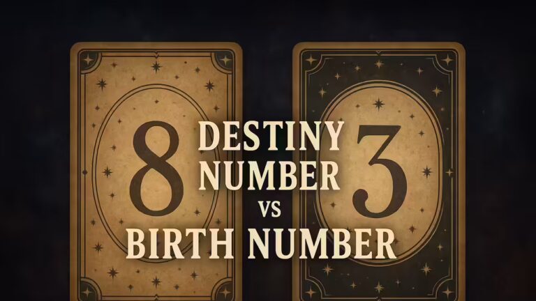 Destiny Number vs Birth Number: What’s the Difference and Which One Matters More?