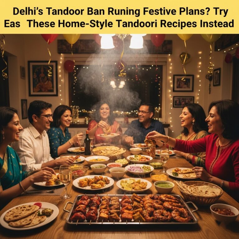 Celebrate New Year at home with easy, flavorful tandoori recipes despite Delhi’s tandoor ban.