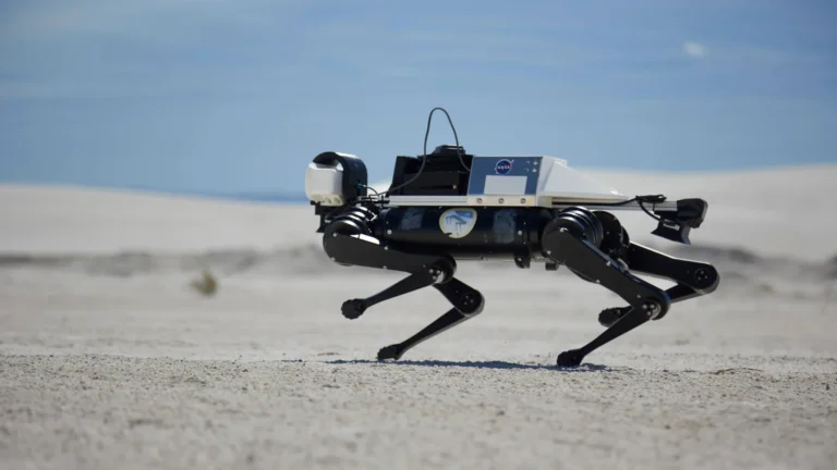 NASA’s Robotic Dog Conquers Extreme Terrains to Prepare for Lunar and Martian Missions