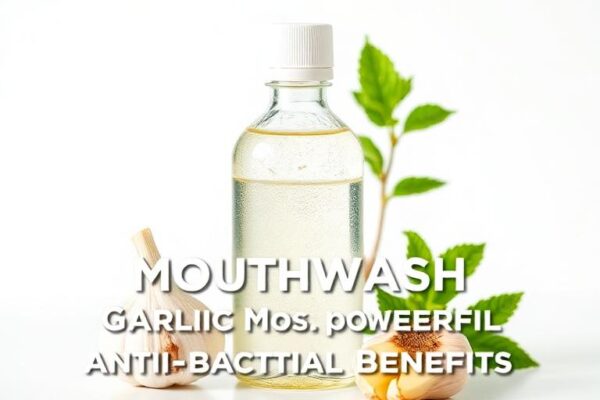 Research shows garlic mouthwash effectively kills harmful bacteria and supports oral hygiene.