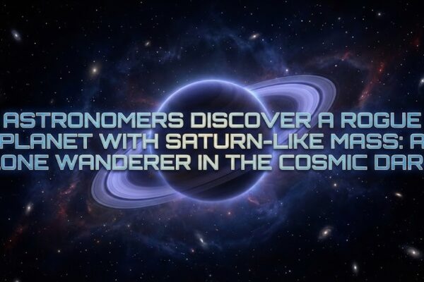 Saturn-Mass Rogue Planet