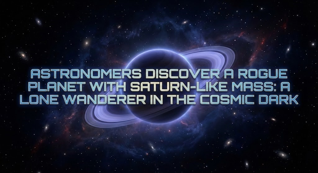 Saturn-Mass Rogue Planet