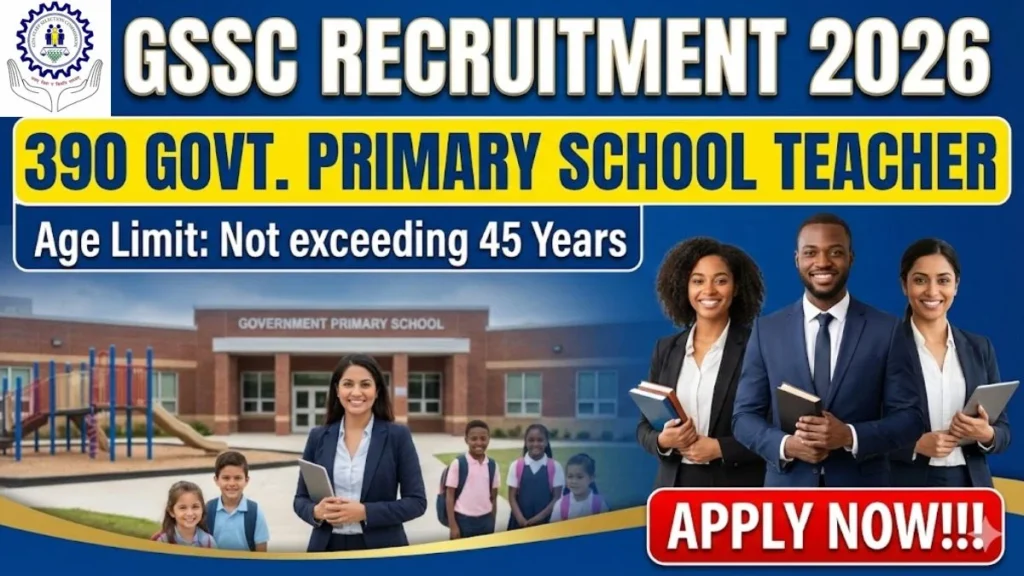 Goa SSC Recruitment 2026: Online Applications Open for Primary School Teacher Vacancies