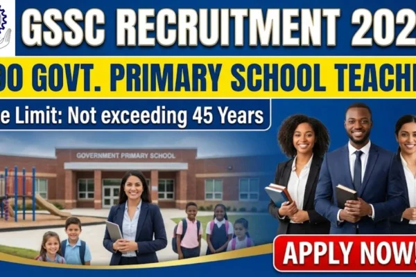 Goa SSC Recruitment 2026: Online Applications Open for Primary School Teacher Vacancies