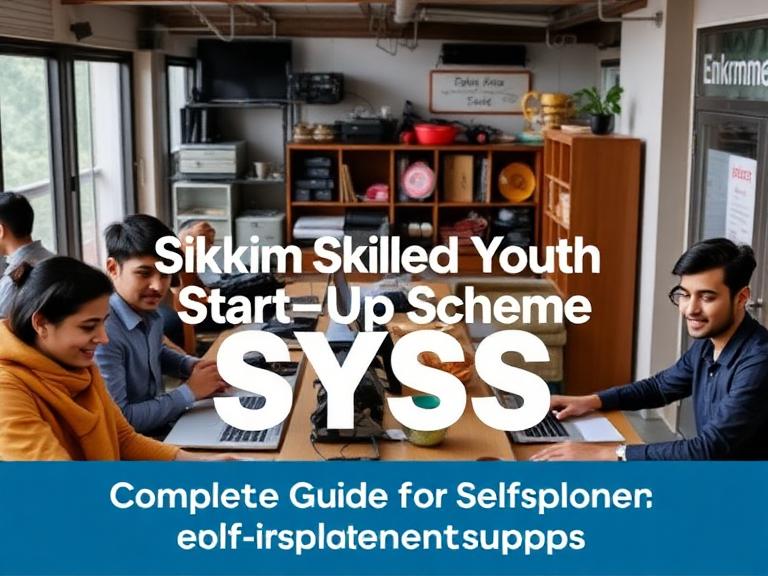 Sikkim Skilled Youth Start-Up Scheme self employment support for youth