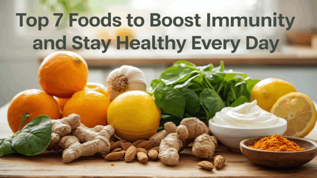 Foods To Boost Immunity – Top 7 Healthy Foods