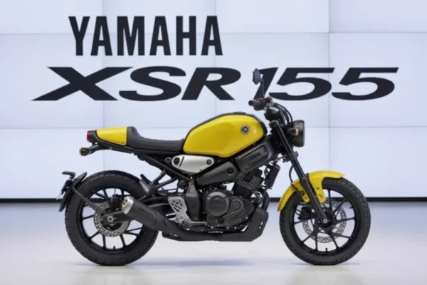 Yamaha XSR 155 motorcycle front view