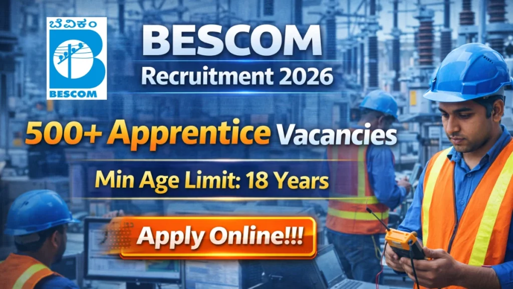 BESCOM Recruitment 2026