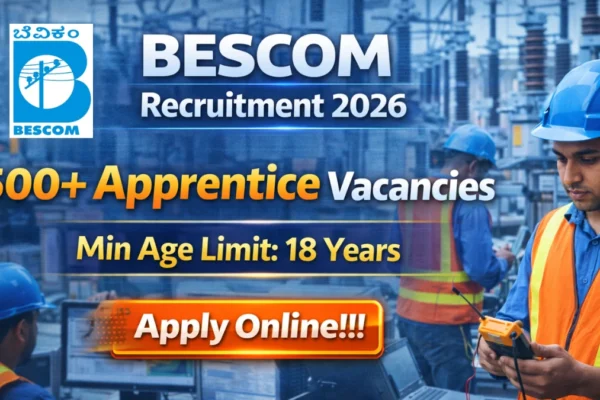 BESCOM Recruitment 2026