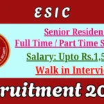 ESIC Recruitment 2026