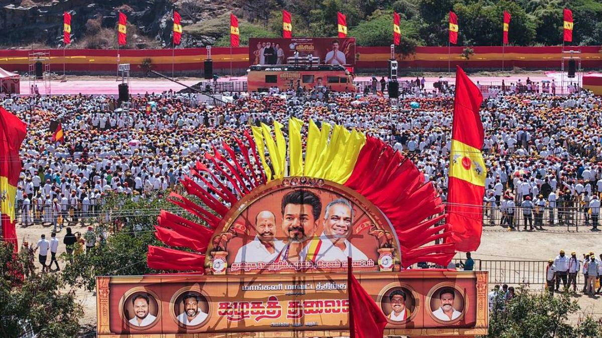 TVK rally Salem man dies